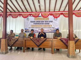 Menuju Pilur Mertelu 2026, Panitia Sosialisasikan Calon dan Tata Cara Pemungutan Suara